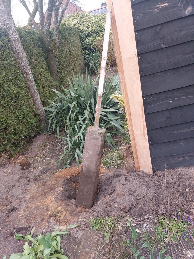 Beton poeren, Doe-het-zelf en Verbouw, Overige Doe-het-zelf en Verbouw, Ophalen of Verzenden