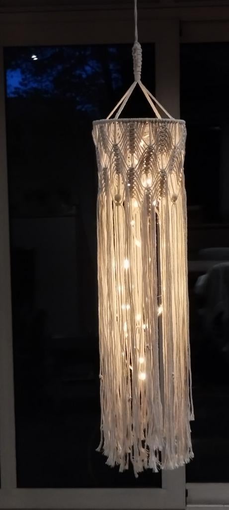 Macrame lampion / sfeerlicht /hanglamp /., Ophalen of Verzenden, Nieuw