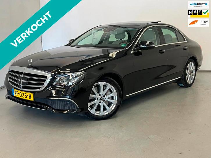 Mercedes-Benz E-klasse 350d / 1e eig / BTW / Pano / Luchtver, Auto's, Mercedes-Benz, Bedrijf, Te koop, E-Klasse, 360° camera, ABS