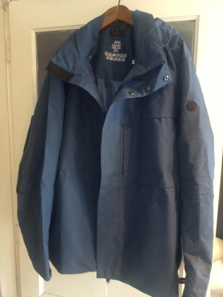 Human Nature jas blauw 4XL NIEUW, Kleding | Heren, Jassen | Winter, Ophalen of Verzenden, Nieuw, Overige maten, Blauw