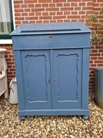 Biedermeier kast met lessenaar., Ophalen