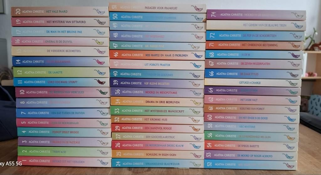 Agatha Christie pocket boeken, Ophalen of Verzenden, Gelezen, Populaire fictie