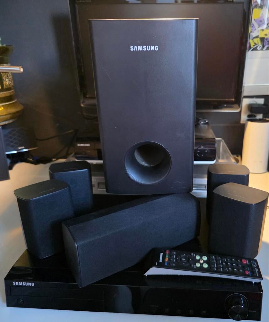 Samsung DVD Home Cinema Systeem HT-Z210, Overige merken, Gebruikt, 70 watt of meer, Ophalen of Verzenden
