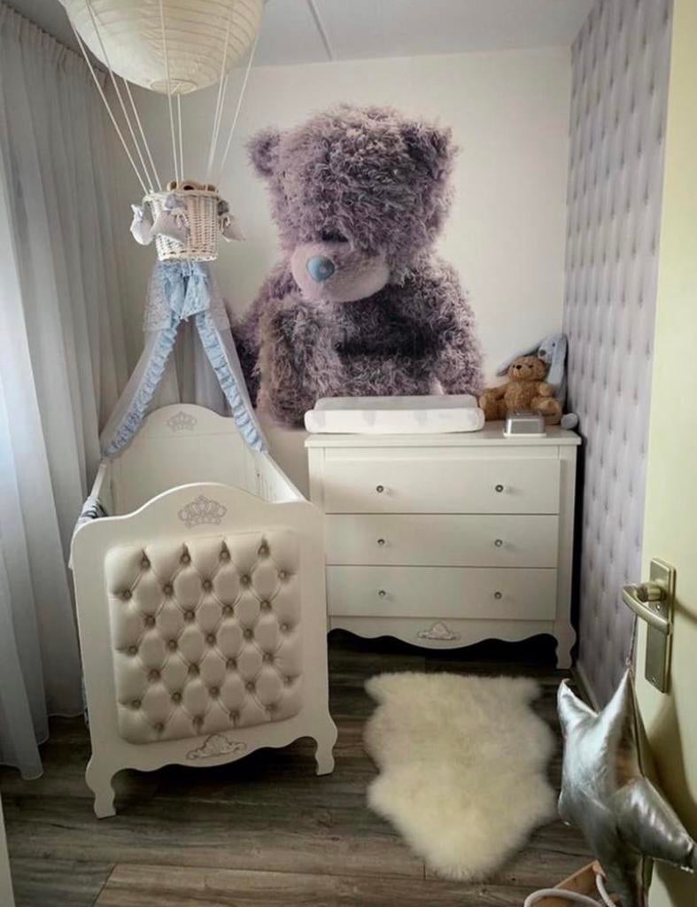 Bopita Diva Babykamer - Complete Set met hemel, Kinderen en Baby's, Ophalen, Zo goed als nieuw, Ledikant