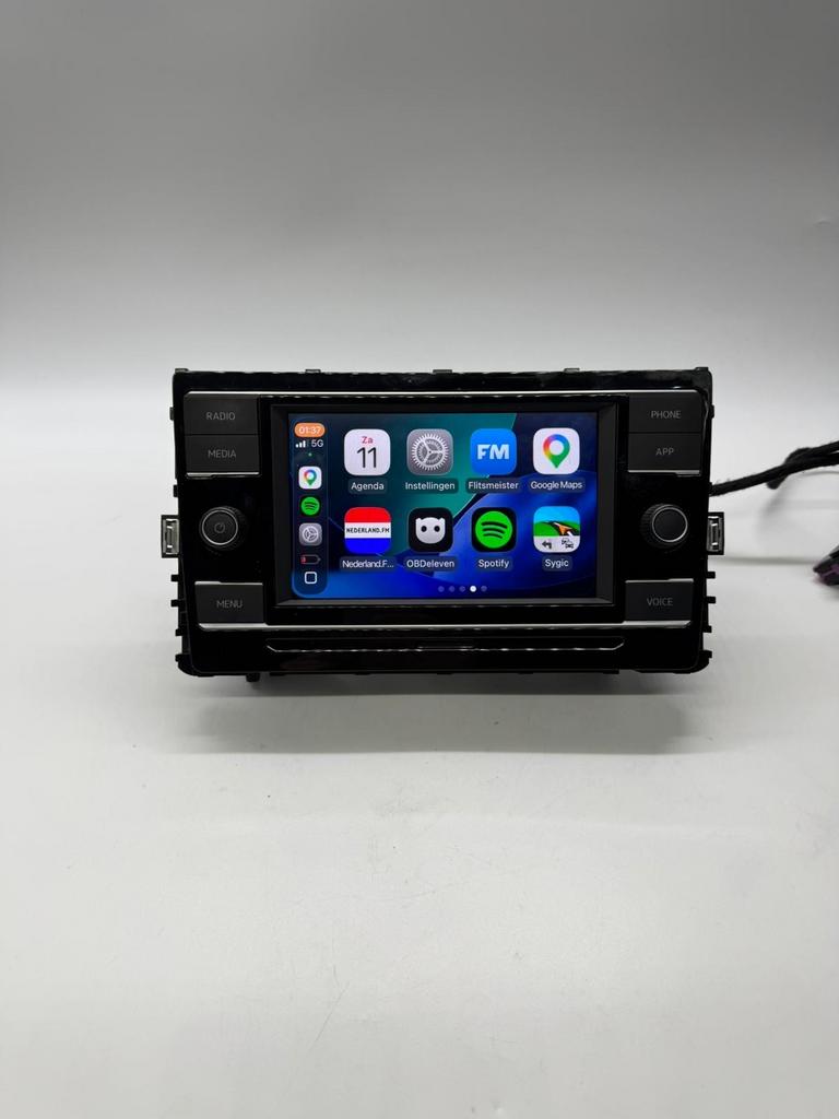 VW MIB2 Entry Autoradio CarPlay Android Auto Draadloos OEM, Ophalen of Verzenden, Gebruikt
