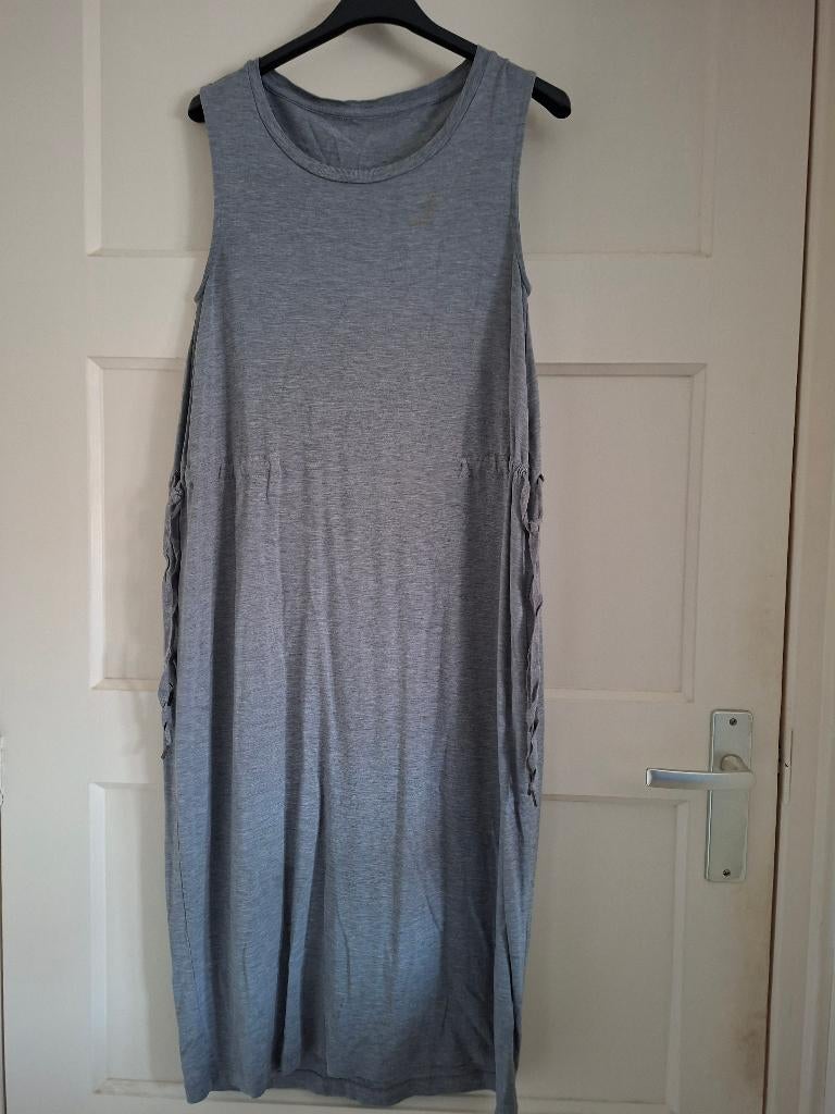 COS jurk grijs viscose mouwloos maat S/M, Anneonline, Shop@wesell4u.nl, Ophalen of Verzenden, Maat 36 (S)