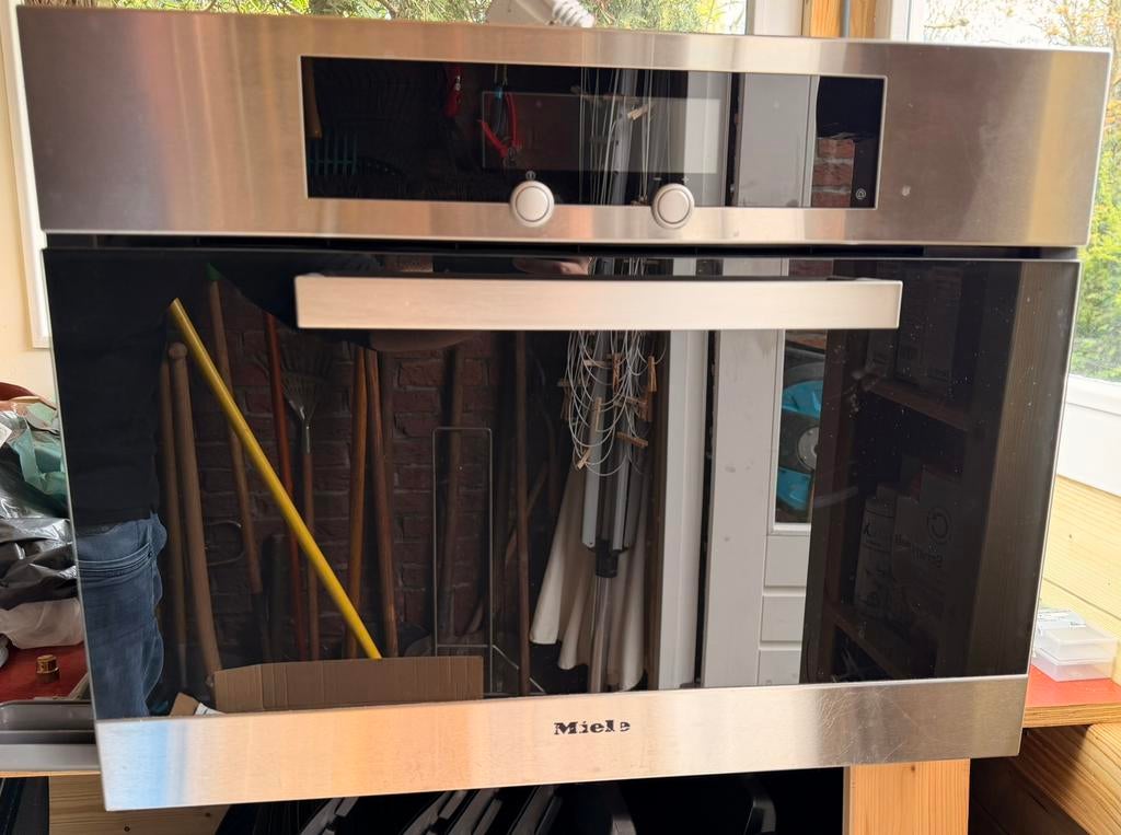 Voor onderdelen, Miele DG 4060 stoomoven, Gebruikt, Stoom, Inbouw, Ophalen