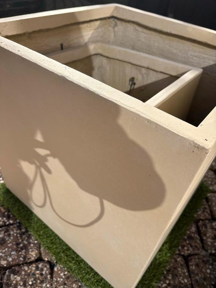 Nieuwe vierkante plantenbakken (Kwantum), Tuin en Terras, Bloembakken en Plantenbakken, Nieuw, Overige materialen, Tuin, 30 tot 60 cm