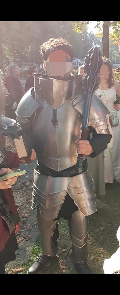 Mytholon plate armour set, Ophalen, Gedragen, Mytholon