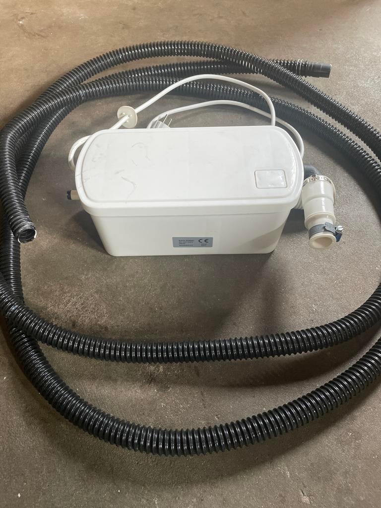 Sani-S250C vuilwaterpomp met slang - 250W, Ophalen of Verzenden, Gebruikt, Douche