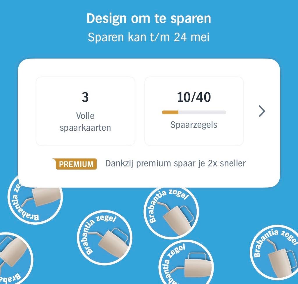 3 volle Brabantia AH spaarkaarten, Verzamelen, Winkelwagenmuntjes, Ophalen of Verzenden