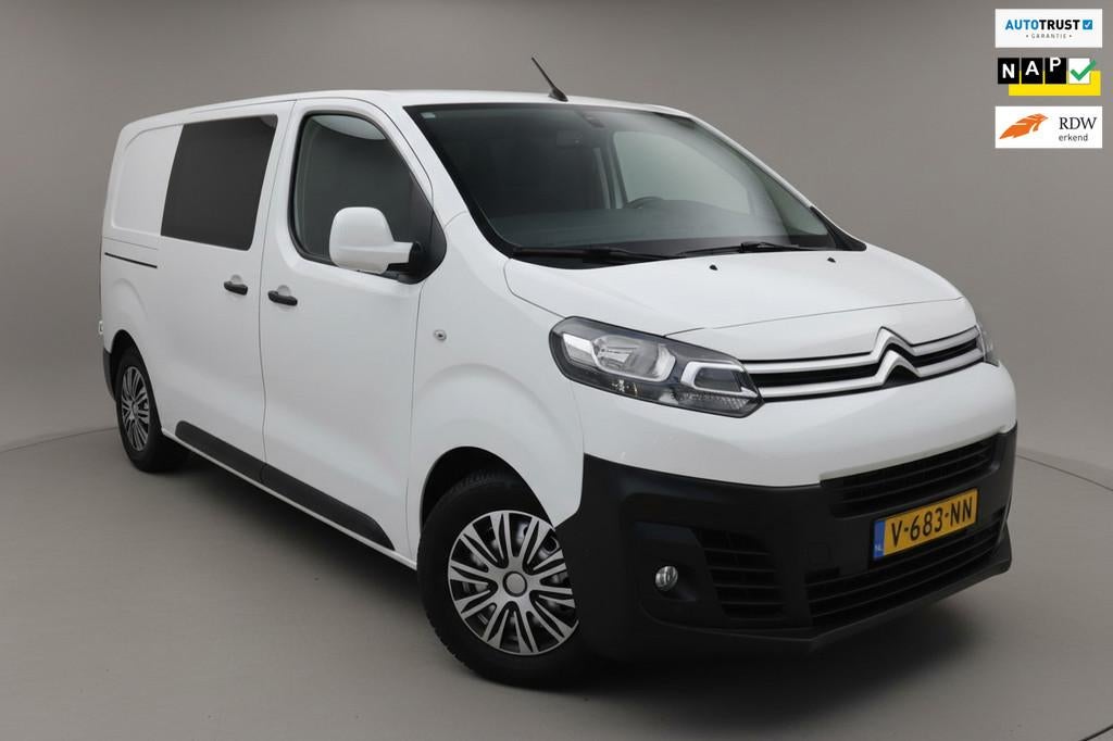 Citroen Jumpy Automaat|Airco|Bluetooth|90DKM!|NAP, Auto's, Bestelauto's, Bedrijf, Te koop, ABS, Airbags, Airconditioning, Bluetooth