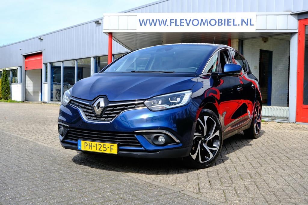 Renault Scénic 1.5 dCi Bose Aut. Navi|Half Leder|ParkAssist, Gebruikt, Euro 6, 4 cilinders, Blauw