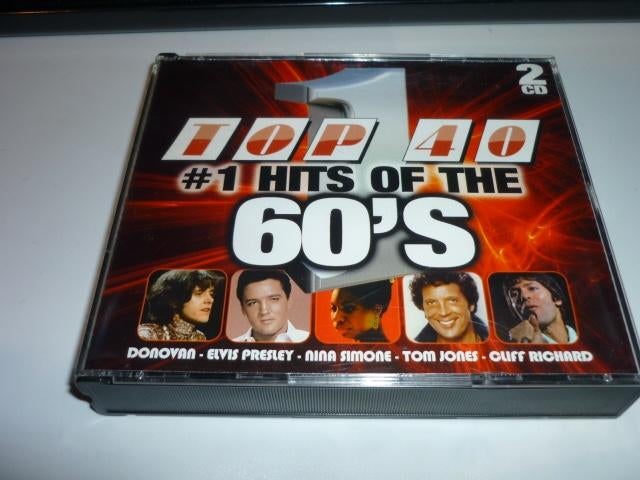 Top 40 1 Hits of the 60's de cd boxset, Verzenden, Zo goed als nieuw, Pop, Boxset