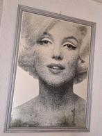 Vintage Spiegel met Marilyn Monroe Afbeelding, Huis en Inrichting, Woonaccessoires | Spiegels, Ophalen, Rechthoekig