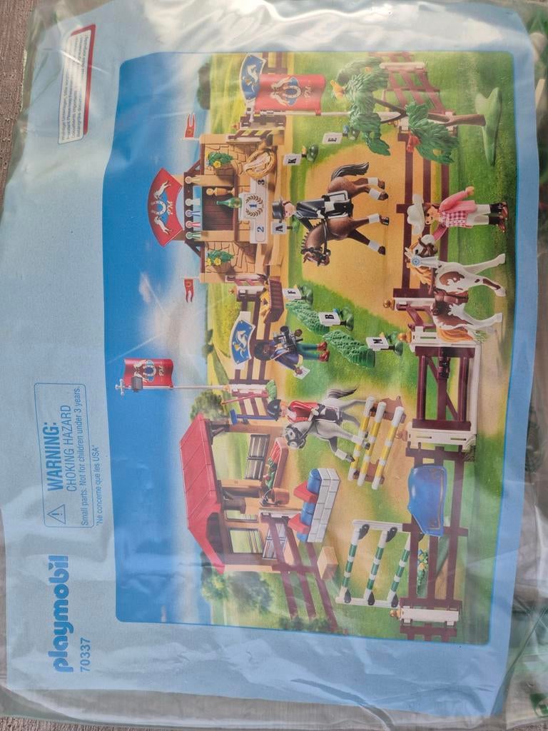 PLAYMOBIL country,  grote wedstrijd piste, Kinderen en Baby's, Speelgoed | Playmobil, Ophalen of Verzenden, Zo goed als nieuw