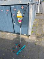 Gardena bodemset met steel en hark, Tuin en Terras, Hand-tuingereedschap, Ophalen of Verzenden, Gebruikt, Hark, Gardena / Husqvarna