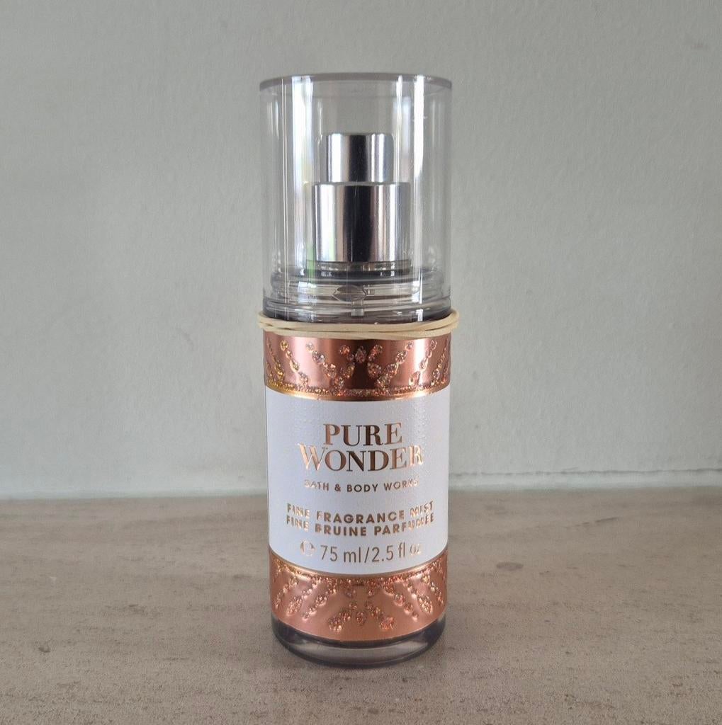 BBW Bath & Body Works bodymist | Pure Wonder zgan, Ophalen, Zo goed als nieuw, Deodorant of Bodyspray