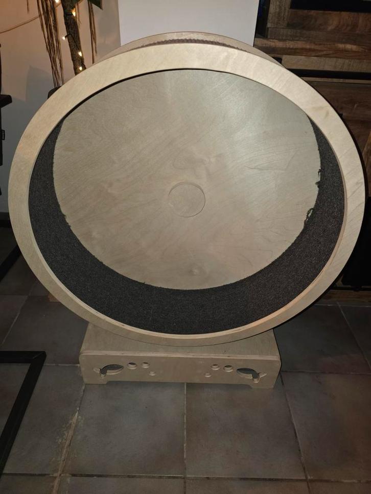 Katten loopwiel, Dieren en Toebehoren, Kattenspeelgoed, Zo goed als nieuw, Overig speelgoed, Ophalen