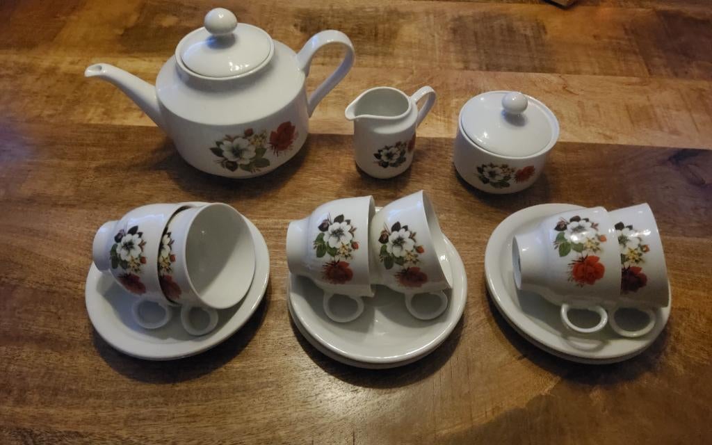 Koffie servies, Huis en Inrichting, Keuken | Servies, Ophalen, Overige materialen, Nieuw, Overige stijlen