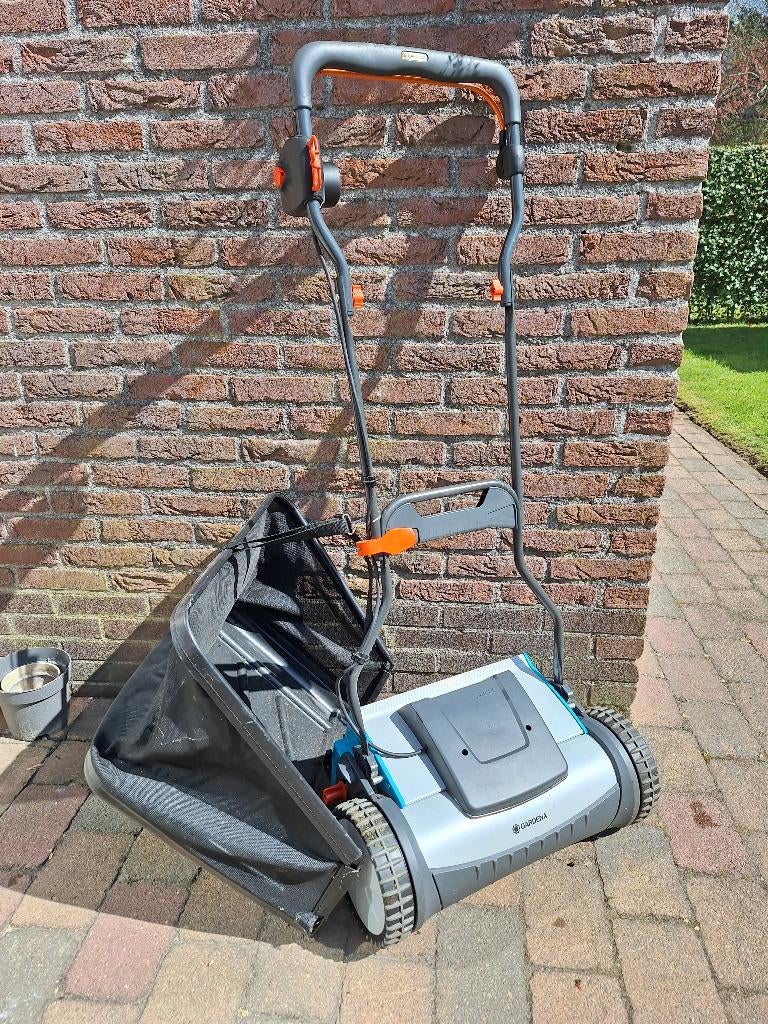 Elektrische kooimes maaier Gardena, Ophalen, Gebruikt, Elektrische grasmaaier, Opvangzak