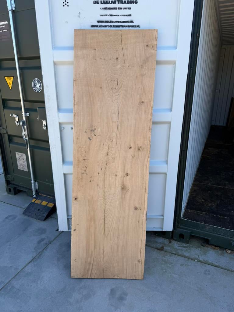 Mooi droog eikenhout 195x60x3,5