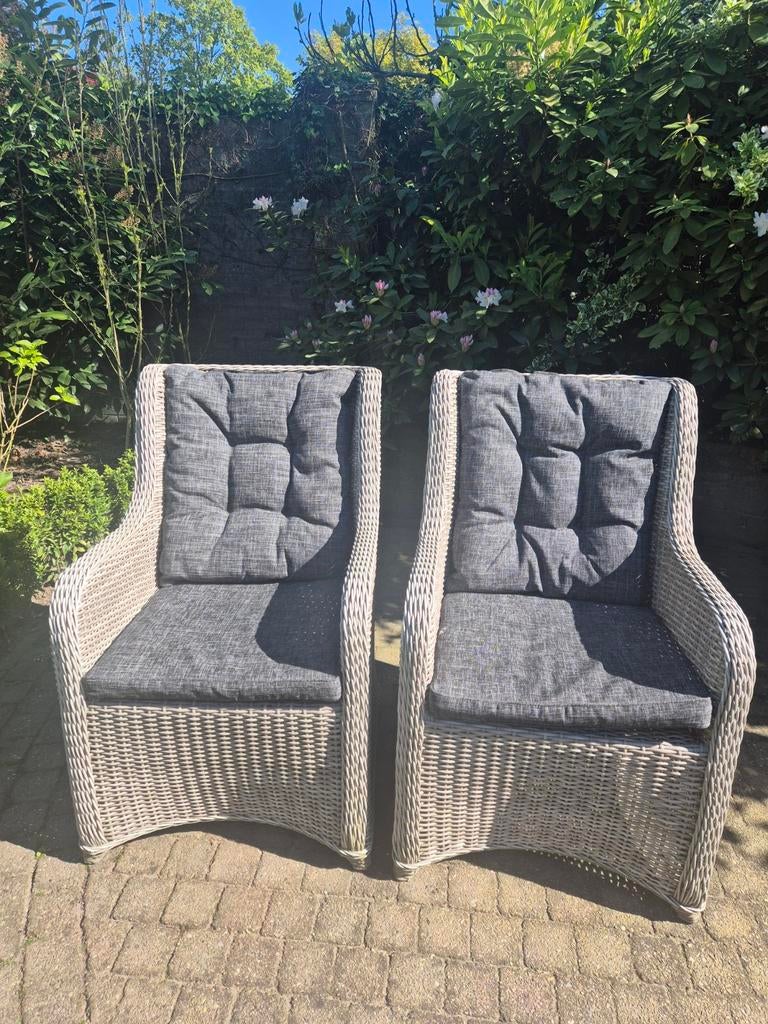 Landelijke tuinstoelen, Ophalen, Gebruikt, Kunststof