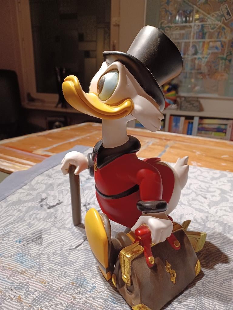 Disney Dagobert, Verzamelen, Ophalen of Verzenden, Overige figuren, Zo goed als nieuw, Beeldje of Figuurtje