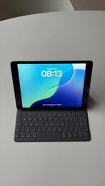 Apple Ipad 7e gen 32 GB space grey + toetsenbord space grijs, Computers en Software, Apple iPads, Gebruikt, Apple iPad, Grijs