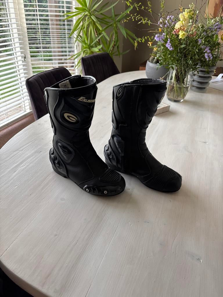 Hele nette Exustar dames motorlaarzen maat 38, Motoren, Ophalen of Verzenden, Tweedehands, Dames, Laarzen