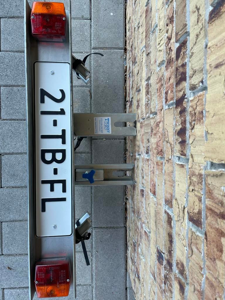 Trekhaakdrager voor 2 fietsen - Nieuw!, Ophalen of Verzenden, 2 fietsen, Gebruikt, Trekhaakdrager