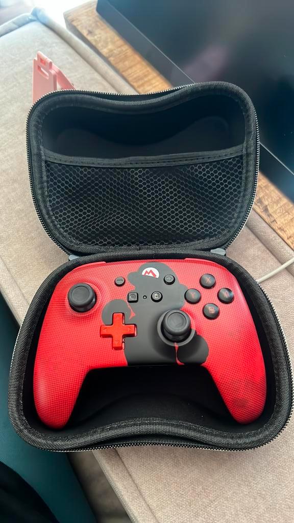 Draadloze PowerA Mario controller| Switch/Switch 2, Spelcomputers en Games, Spelcomputers | Nintendo Portables | Accessoires, Zo goed als nieuw
