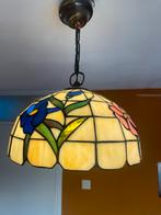 Tiffany stijl hanglamp, Huis en Inrichting, Ophalen, Gebruikt, Glas, Minder dan 50 cm