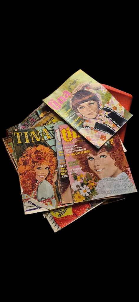 Ongeveer 50 goed gelezen Tina's uit 1972-1978, Ophalen of Verzenden, Gelezen, Damesbladen