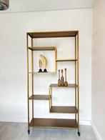 richmond goud/bruin vitriene kast, Ophalen of Verzenden, Zo goed als nieuw, Minder dan 150 cm, Minder dan 100 cm