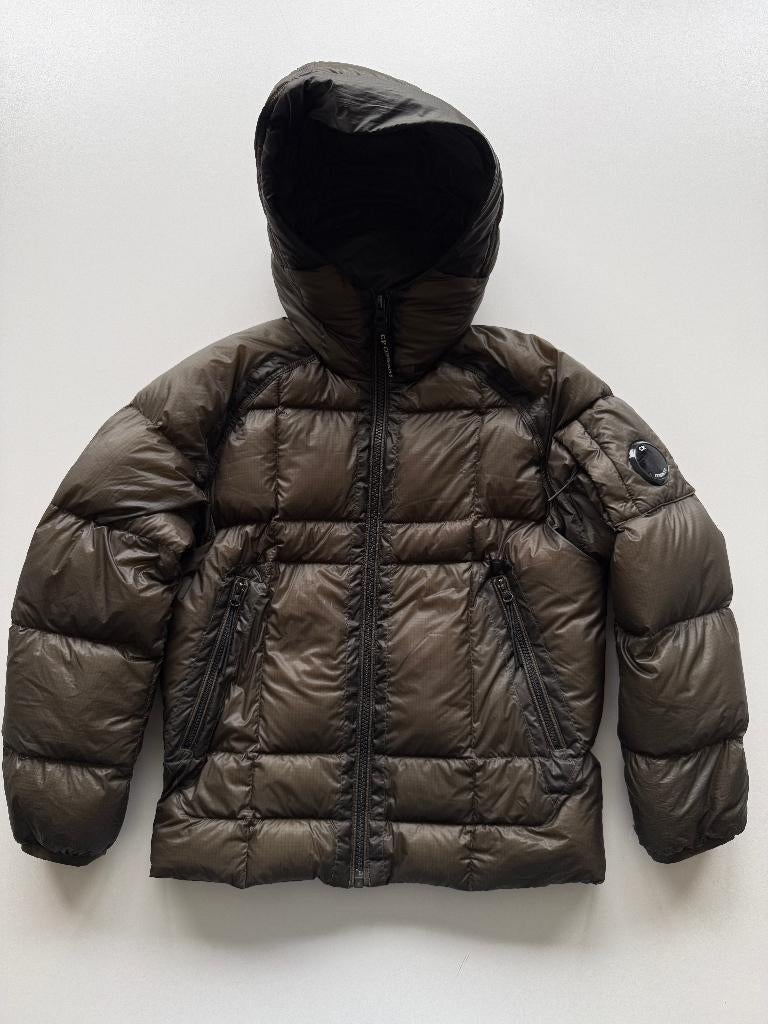 CP Company D D shell down jas xxs, Kleding | Heren, Jassen | Winter, CP Company, Bruin, Ophalen of Verzenden, Gedragen