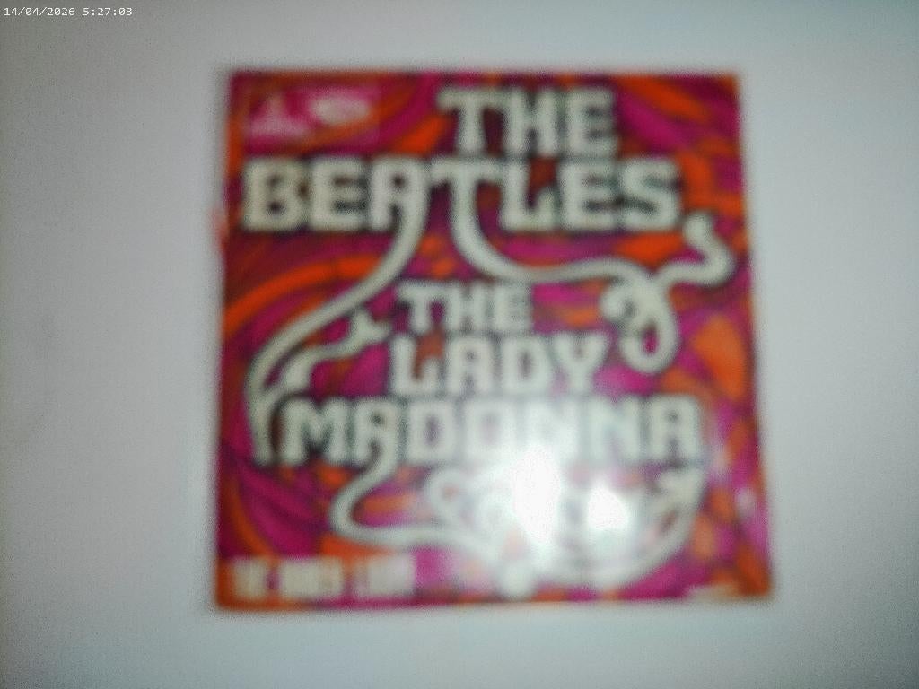 The Beatles - The Lady Madonna ( France ), Gebruikt, Fotohoes, 7 inch, Single