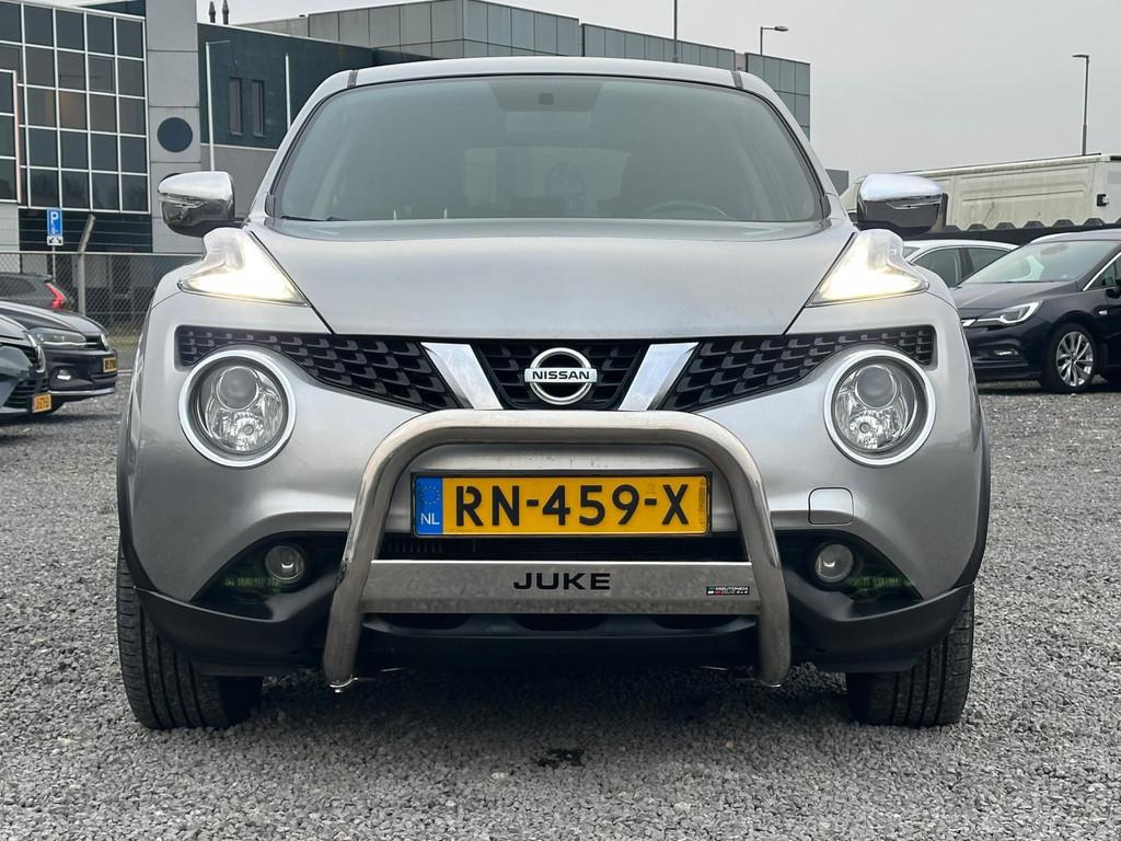 Nissan Juke 1.2 DIG-T S/S Acenta/NAVI/CAMERA/NW APK, Voorwielaandrijving, 639 kg, Stof, 116 pk
