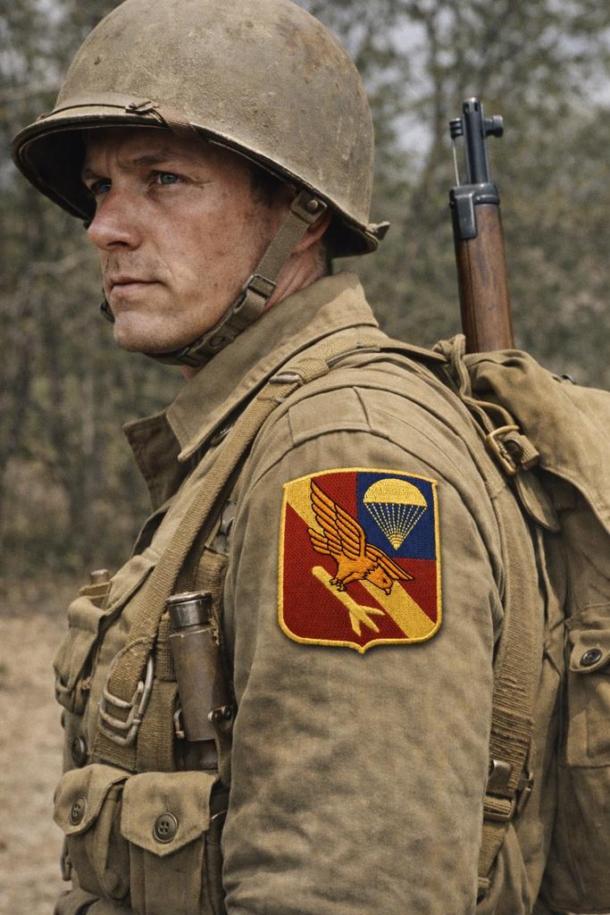 35x | 464th Parachute Field Artillery Battalion Patch WO II, Verzamelen, Ophalen of Verzenden, Amerika, Embleem of Badge