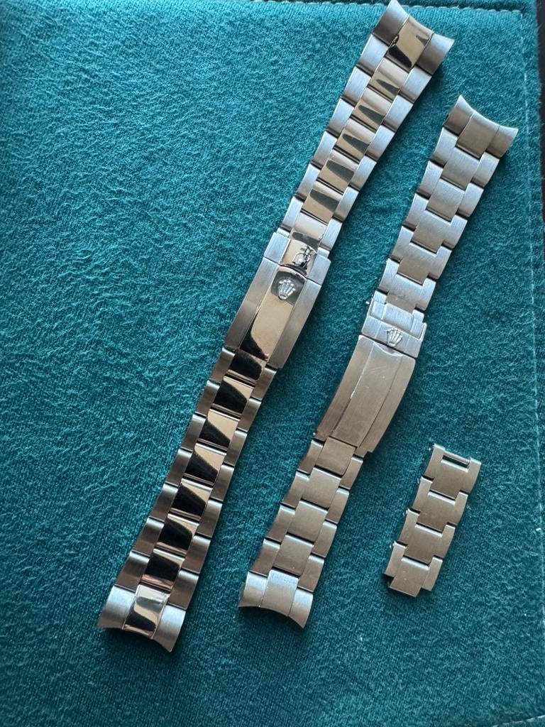 Rolex Oyster Band 1x Origineel - “72200 OP8”, Sieraden, Tassen en Uiterlijk, Horloges | Heren, Staal, Polshorloge, Ophalen of Verzenden