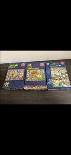 3 Jan van Haasteren puzzels 150 stukjes, Hobby en Vrije tijd, Denksport en Puzzels, Ophalen, Gebruikt