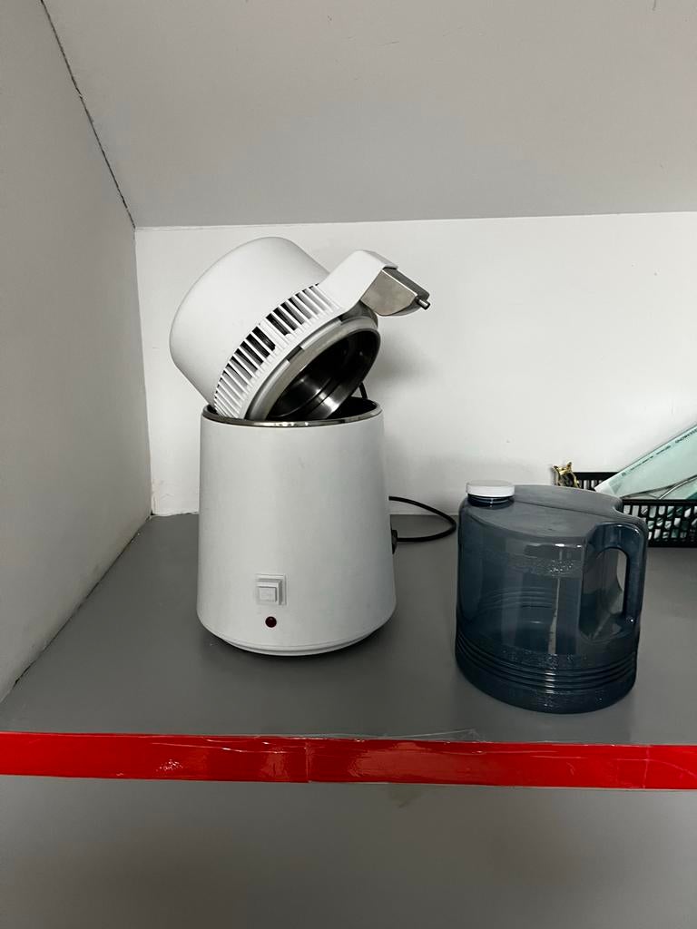 Waterdestilleerder, Ophalen, Gebruikt
