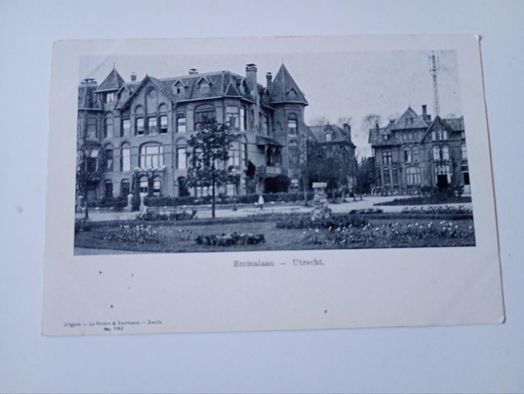 Utrecht Emmalaan, Ophalen of Verzenden, Voor 1920, Ongelopen, Utrecht