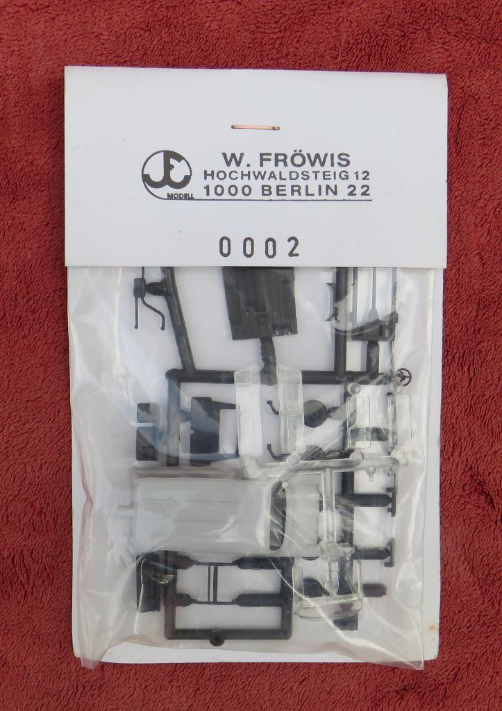 Fröwis kit 0002. Ford Transit, Hobby en Vrije tijd, Modeltreinen | H0, Nieuw, Overige typen, Gelijkstroom of Wisselstroom, Overige merken