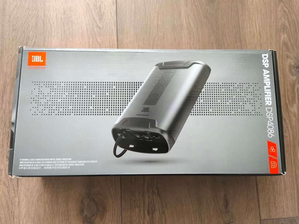 JBL DSP4086 compact 8-kanaals versterker met DSP, Ophalen of Verzenden