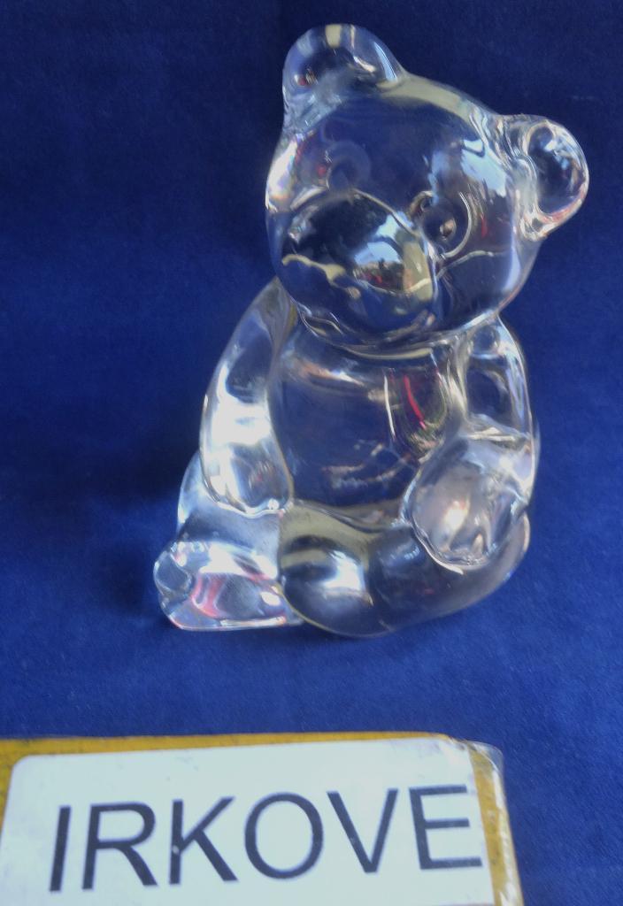 KRISTAL BEERTJE * Nachmann *, Verzamelen, Beren en Cherished Teddies, Zo goed als nieuw, Beeldje, Overige merken, Verzenden