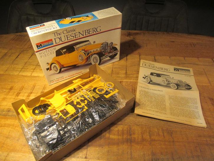 Monogram bouwdoos The Classic DUESENBERG Museum Pieces 1934, Hobby en Vrije tijd, Modelbouw | Auto's en Voertuigen, Nieuw, Auto