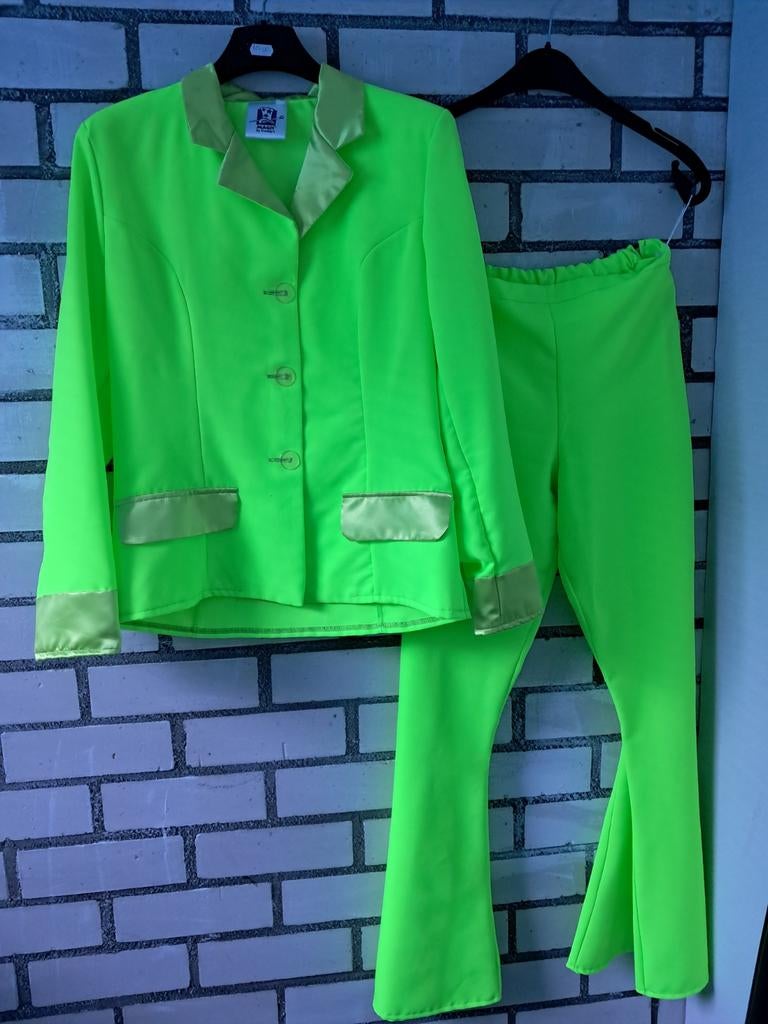 Neon kostuum S, Ophalen of Verzenden, Groen