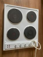 Inventum elektrische kookplaat, Witgoed en Apparatuur, Kookplaten, Ophalen, Gebruikt, 4 kookzones, Inbouw