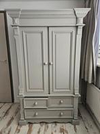 Grijze kledingkast met lades, Huis en Inrichting, Ophalen, Gebruikt, 50 tot 100 cm, 150 tot 200 cm